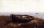 Frederic Edwin Church The Old Boat oil